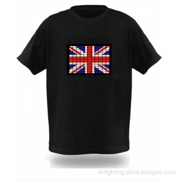 EL Panel in American Flag/England Flag Design Carton EL Panel